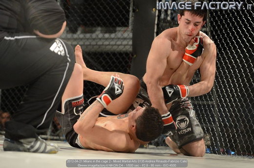 2012-04-21 Milano in the cage 2 - Mixed Martial Arts 0135 Andrea Rinaudo-Fabrizio Calio